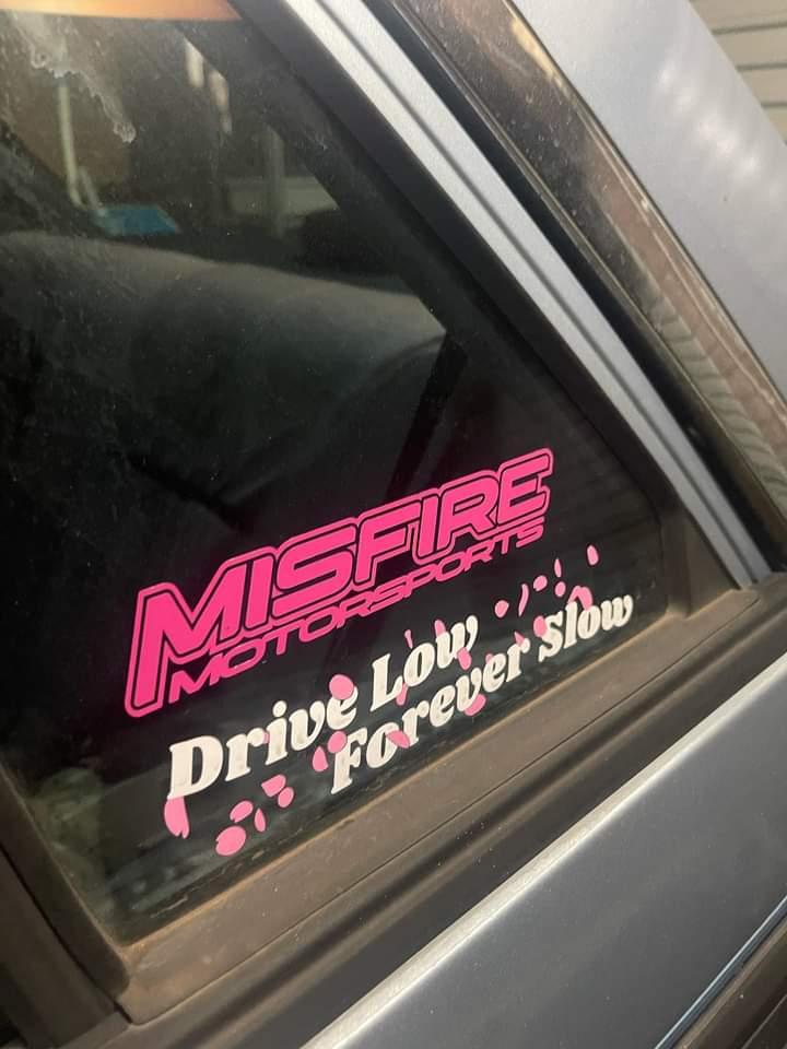 Misfire Motorsports Vinyl Sticker