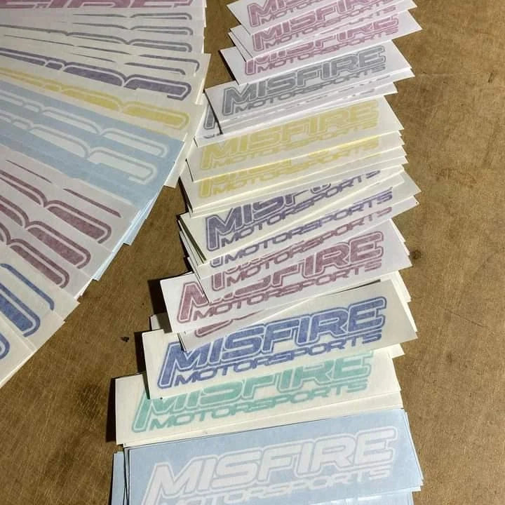 Misfire Motorsports Vinyl Sticker