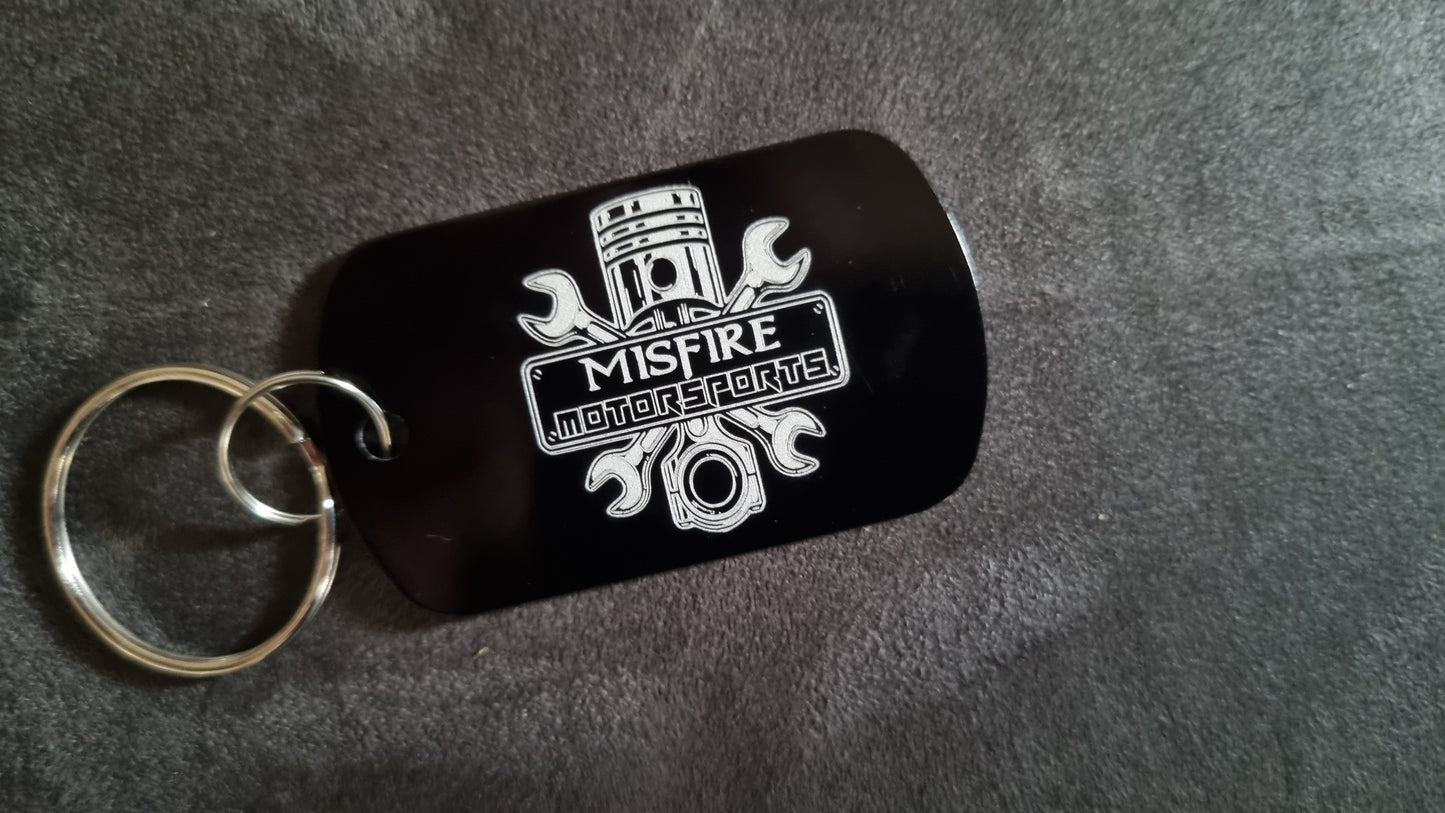 Misfire Motorsports Key Ring