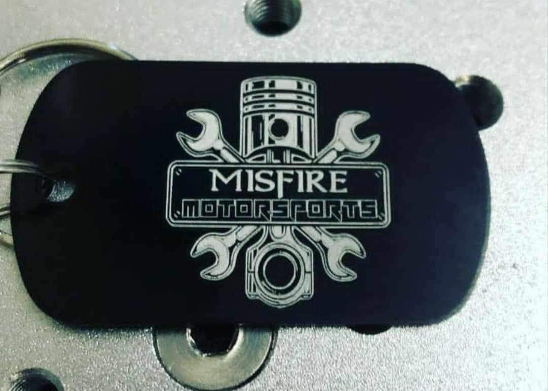 Misfire Motorsports Key Ring